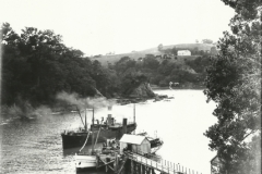 Harbour S S Kapanui alongside wharf